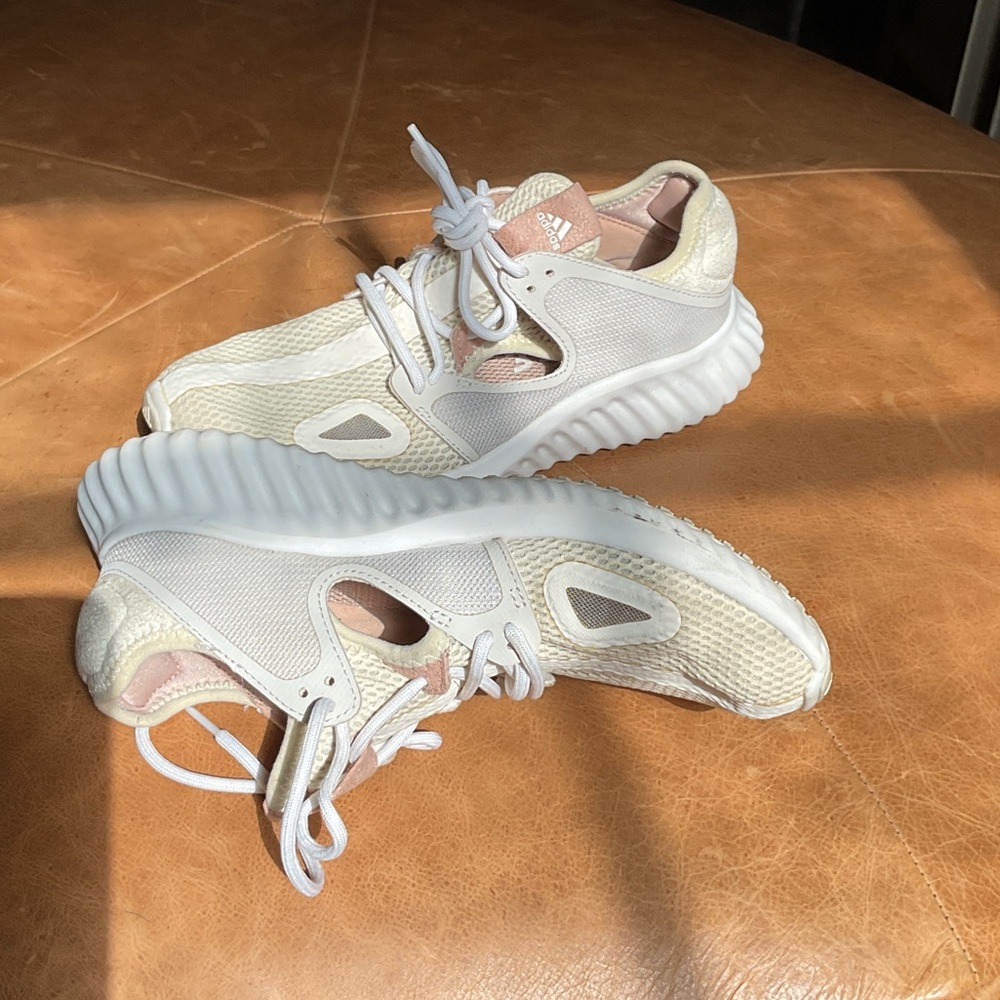 adidas Cream & Blush Women's Athletic Sneakers